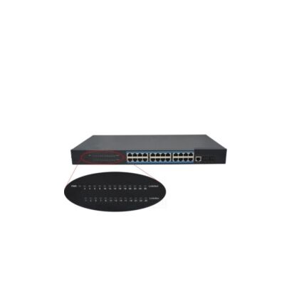 Управляемый коммутатор 26 портов Osnovo SW-72402/ L2 (24х1Гбит/ с, 2хSFP) 2+ уровня