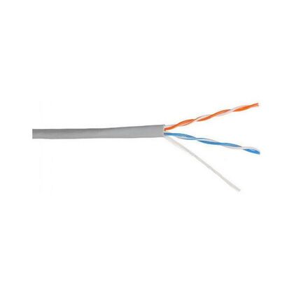 Кабель AlCu UTP, Внутренний, 2x2x0.51, бухта 305м., Cat5e, Lanmaster (NM-UTP5E2PR-CCA)