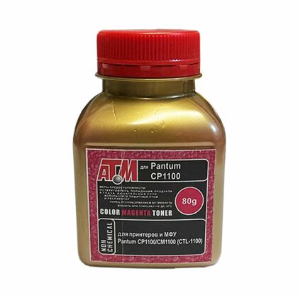 Тонер Pantum CTL-1100 Magenta 80г. фл. Gold ATM (CP1100/ CM1100)
