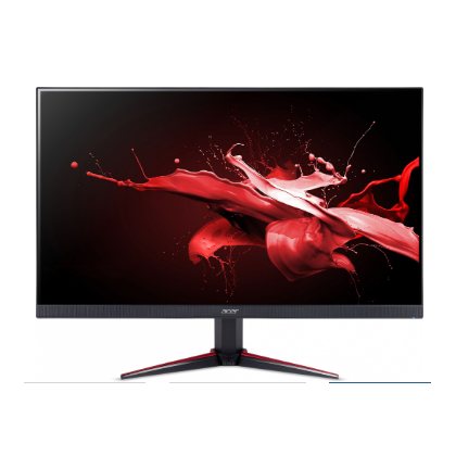 Монитор Acer 23.8" UM.QV0EE.304 черно-красный (IPS, 1920х1080, 180 Гц, 1 ms, 250 cd/ m2, 1000:1, audio: 2х2 Вт, DPх1, HDMIх2)