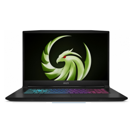 Ноутбук MSI 17,3"/ AMD Ryzen5 7535HS (3.3GHz до 4.55GHz)/ 16Гб/ SSD 512Гб/ GeForce RTX 4050 6Gb (1920x1080) IPS/ DOS/ Черный Bravo 17 D7VE-064XRU (9S7-17LN1