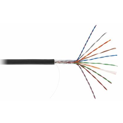 Кабель Cu UTP, Внешний, 10x2x0.47, бухта 305м., Cat5, NetLan (EC-UU010-5-PE-BK-3)