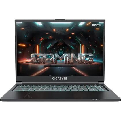Ноутбук Gigabyte 16,0"/ Intel i5-13500H (2.6GHz до 4.7GHz)/ 16Гб/ SSD 512Гб/ GeForce RTX 4050 6Gb (1920x1200) IPS/ No ODD/ DOS/ Черный MF-52KZ853SD (MF-52KZ8