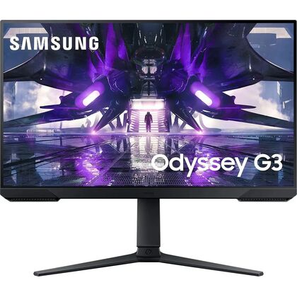 Монитор 27" Samsung S27AG320NI черный (VA, 1920х1080, 165 Гц, 1 ms, 250 cd/ m2, 3000:1, DPх1, HDMIх1)