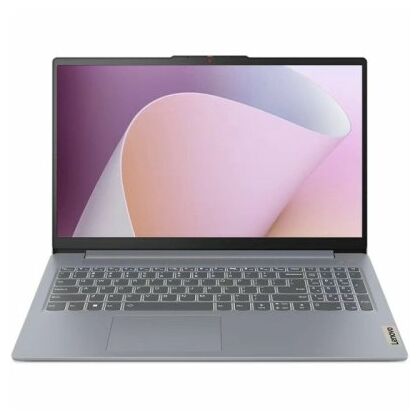 Ноутбук Lenovo 15,6"/ AMD Ryzen5 7520U (2.8GHz до 4.3GHz)/ 8Гб/ SSD 256Гб/ AMD Radeon Graphics (1920x1080) IPS/ No ODD/ DOS/ Серый 15AMN8 (82XQ006PRK)