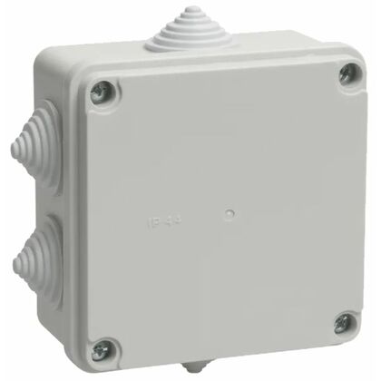 Коробка распаячная для о/ п 100x100x50, IP44, IEK (UKO11-100-100-050-K41-44)