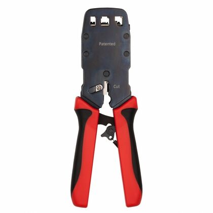 Инструмент для обжимки Hyperline HT-3008AR для разъемов 8P-8C, 6P-6C, 4P-4C (HT-3008AR)