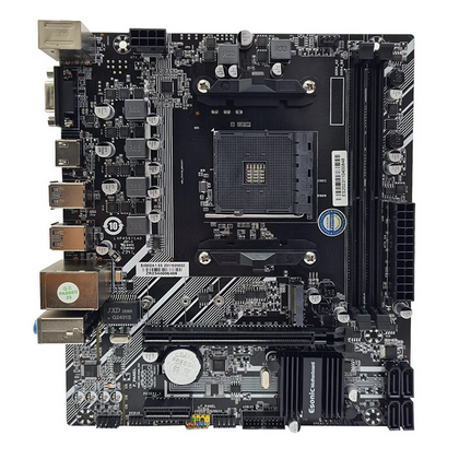 Материнская плата Esonic sAM4: B450DA1 [AMD B450, 2*DDR4, 1*PCIEx16, 1*PCIEx1, 4*Sata3, 1*M.2, 4 порта*USB3, D-Sub, HDMI, microATX]