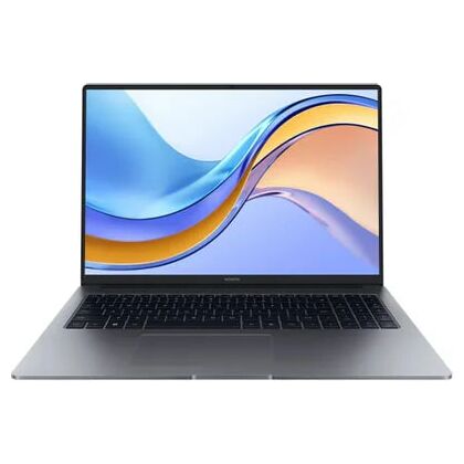 Ноутбук Honor 16,0"/ Intel i5-12450H (2.0GHz до 4.4GHz)/ 8Гб/ SSD 512Гб/ Intel UHD Graphics (1920x1200) IPS/ No ODD/ Без ОС/ Серый MagicBook X16 2024 BRN-F58