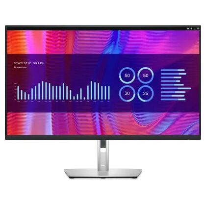 Монитор 32" Dell P3223DE черно-серебристый (IPS, 2560х1440, 60 Гц, 5 ms, 350 cd/ m2, 1000:1, DPх2, HDMIх1)