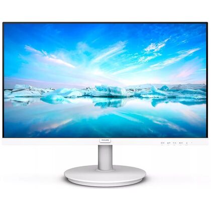 Монитор 23.8" Philips 241V8AW белый (IPS, 1920х1080, 75 Гц, 4 ms, 250 cd/ m2, 1000:1, audio: 2х2 Вт, HDMIх1, VGAх1)
