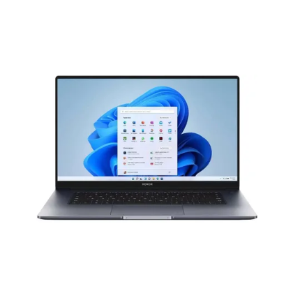 Ноутбук Honor 15,6"/ AMD Ryzen5 5500U (2.1GHz до 4.0GHz)/ 8Гб/ SSD 512Гб/ AMD Radeon Graphics (1920x1080) IPS/ Без ОС/ Серый MagicBook 15 (5301AFVT)