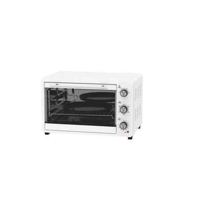 Мини-печь соло Oasis M-S38CW белый (1500 Вт, объем - 38 л, управление: механическое)