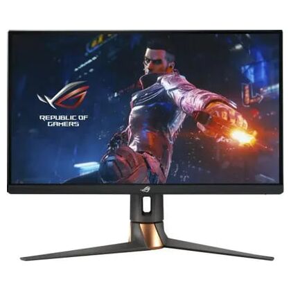 Монитор 27" Asus PG27UQR черный (IPS, 3840х2160, 160 Гц, 1 ms, 600 cd/ m2, 1000:1, DPх2, HDMIх2)