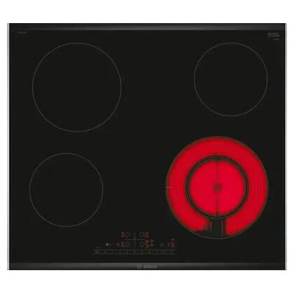 Электрическая варочная панель Bosch PKF675FP2E черный (конфорок - 4 шт, панель - стеклокерамика)