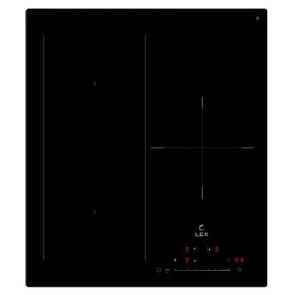 Индукционная варочная панель Lex EVI 431A BL черный (конфорок - 3 шт, панель - стеклокерамика, 45x52 см)
