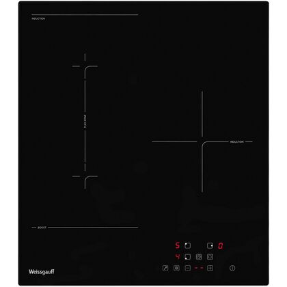 Индукционная варочная панель Weissgauff HI 430 BFZ черный (конфорок - 3 шт, панель - стеклокерамика, 45х51 см)
