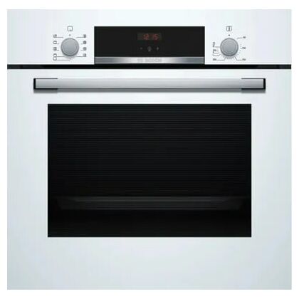 Электрический духовой шкаф Bosch HBF534EW0Q белый (объем - 66 л, t -275°)