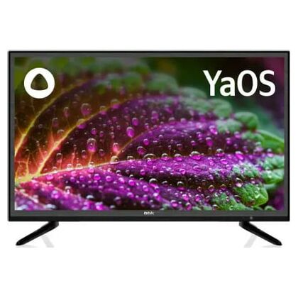 Телевизор 23,6" BBK 24LEX-7289/ TS2C (B) LED, Smart TV, HD, 60 Гц, T2/ C/ S2, HDMI х1, USB х2, звук 2х5 Вт, чёрный