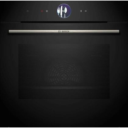 Электрический духовой шкаф Bosch HBG7361B1 черный (объем - 71 л, t -300°)