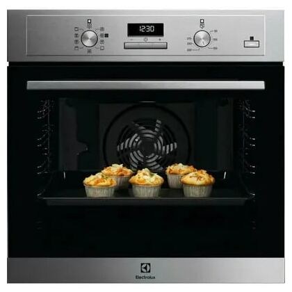 Электрический духовой шкаф Electrolux EOD3H70X серебристый (объем - 72 л, t -250°)
