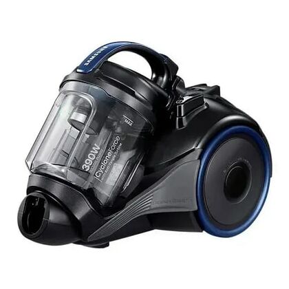 Пылесос Samsung VC15K4136HB/ EV черный (1500 Вт,  мощность всасывания - 390 Вт,  пылесборник - контейнер)