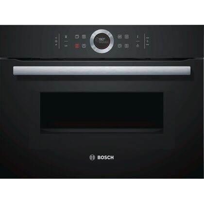 Электрический духовой шкаф Bosch CMG633BB1 черный (объем - 45 л, t -275°)