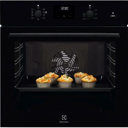 Электрический духовой шкаф Electrolux EOD3C70TK черный (объем - 72 л, t -275°)