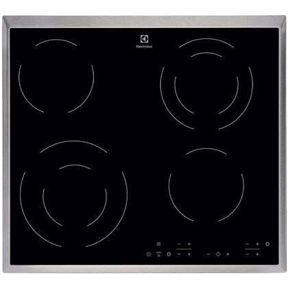 Электрическая варочная панель Bosch EHF6342XOK черный (конфорок - 4 шт, панель - стеклокерамика, 56x49 см)