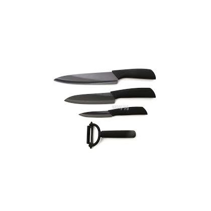 Набор кухонных ножей Xiaomi Huohou Ceramic Knife Set Black (HU0010)