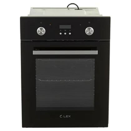 Электрический духовой шкаф Lex EDP 4571 BL черный (объем - 55 л, t -250°)