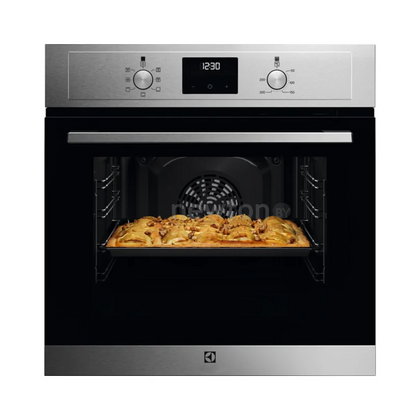 Электрический духовой шкаф Electrolux EOF3H50BX серебристый (объем - 65 л, t -250°)