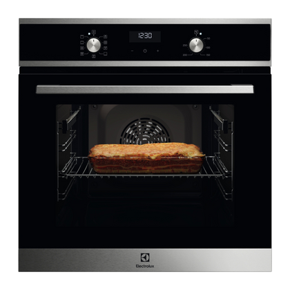 Электрический духовой шкаф Electrolux EOF5C50BX черный (объем - 65 л, t -250°)