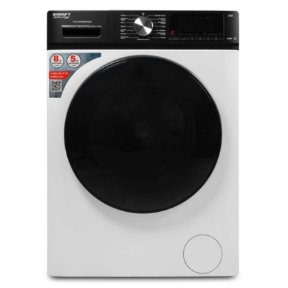 Стирально-сушильная машина фронт./ с сушкой Kraft TCH-HDD8587SW белый, 8 кг, глубина - 52 см, отжим - 1400 об/ мин
