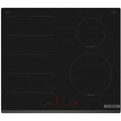 Индукционная варочная панель Bosch PVQ695HC1Z черный (конфорок - 4 шт, панель - стеклокерамика, 56x49 см)