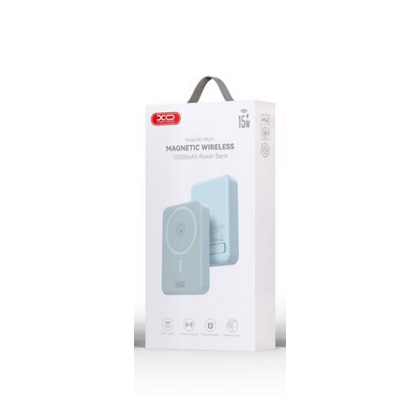 Автономное питание PowerBank XO PR231 10000mAh magnetic 15W, PD20W, синий