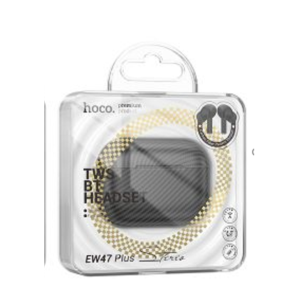 TWS наушники HOCO EW52 Lilly true, внутриканальные, микрофон, черный