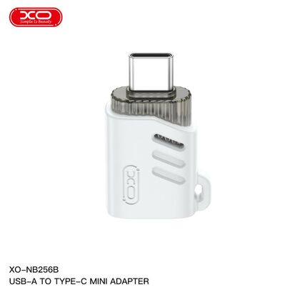 Кабель USB -XO- NB256B (OTGType-C, 0.1м, белый)