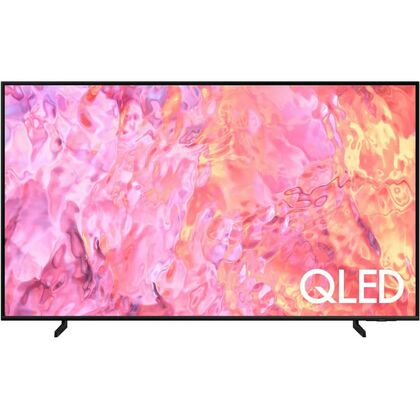 Телевизор 55" Samsung QE55Q60CAUXUZ QLED, Smart TV, 4K Ultra HD, 60 Гц, HDMI х3, USB х2, чёрный