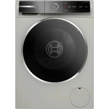 Стиральная машина фронт. Bosch WGB2440XME серебристый, 9 кг, дисплей -да, глубина - 59 см, отжим - 1400 об/ мин