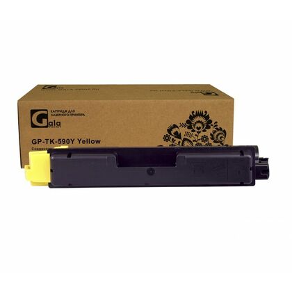 Картридж Kyocera TK-590 Yellow GalaPrint 5000стр. (FS-C5250DN/ C2026MFP/ C2126MFP/ C2526MFP/ C2626MFP/  Ecosys P6026cdn/ M6026cdn)