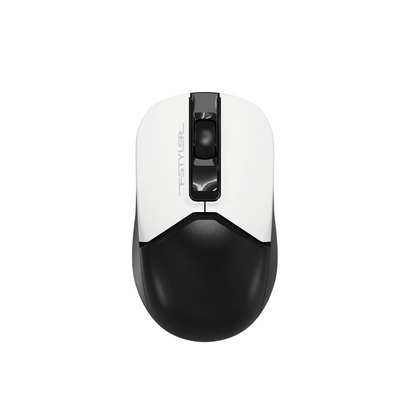 Мышь A4Tech Fstyler FG12S Panda оптическая, беспроводная, Радио USB, офисная, черный/ белый (FG12S)
