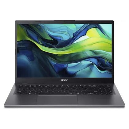 Ноутбук Acer 15,6"/ AMD Ryzen5 7535U (2.9GHz до 4.55GHz)/ 16Гб/ SSD 512Гб/ AMD Radeon Graphics (1920x1080) IPS/ No ODD/ Без ОС/ Металлический A15-41M-R57G (N