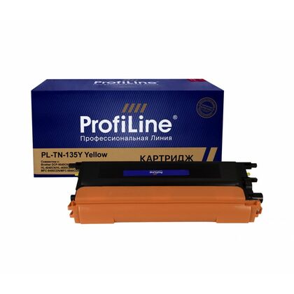 Картридж Brother TN-135 Yellow ProfiLine 4000стр. (HL-4040CN/ 4050CDN/ DCP-9040CN/ MFC-9440CN)
