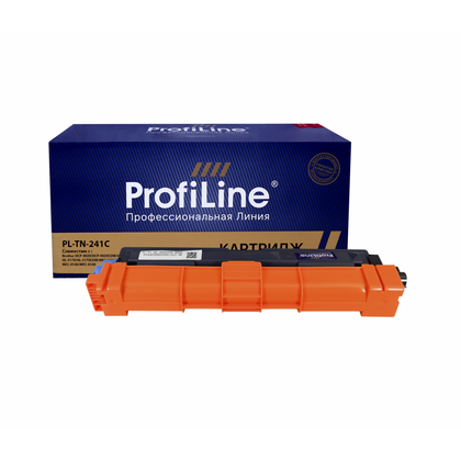 Картридж Brother TN-241 Cyan ProfiLine 1400стр. (HL3140CW/ 3170СDW/ DCP9020CDW/ MFC9330CDW)