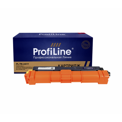 Картридж Brother TN-241 Yellow ProfiLine 1400стр. (HL3140CW/ 3170СDW/ DCP9020CDW/ MFC9330CDW)