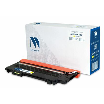 Картридж HP CLJ NV-W2072X 117X Yellow NV Print 1300стр. (150/ 150A/ 150NW/ 178NW/ 179MFP)