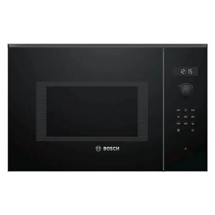 Микроволновая печь встраиваемая Bosch BFL554MB0 черный (20 л, мощность - 900 Вт, механическое)