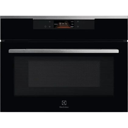 Микроволновая печь встраиваемая Electrolux KVMBE08X черный (45 л, мощность - 1000 Вт, электронное)