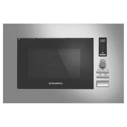 Микроволновая печь встраиваемая Maunfeld JBMO820GS01 серебристый (20 л, мощность - 1080 Вт, электронное)
